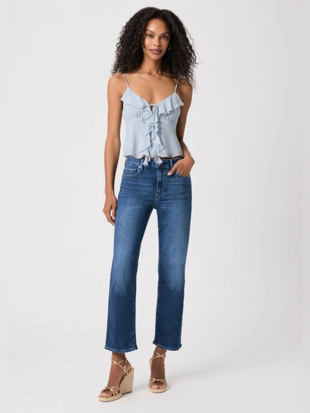 Paige Cindy Crop, size 28