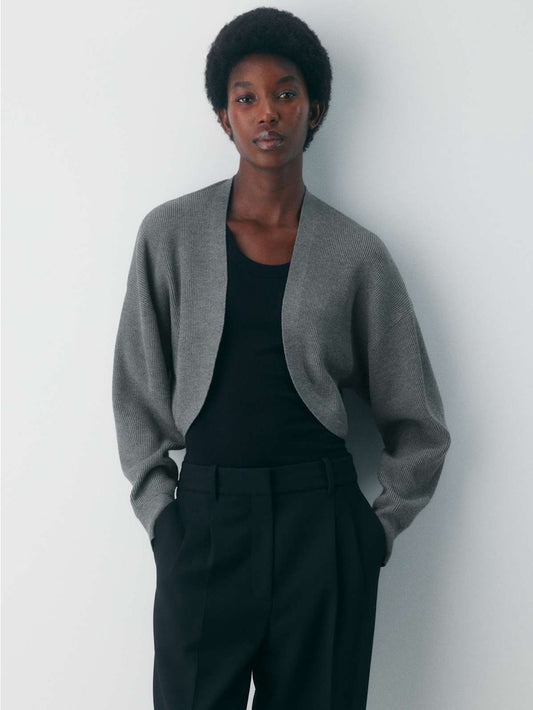 Babaton Grey Decision Shrug, size L