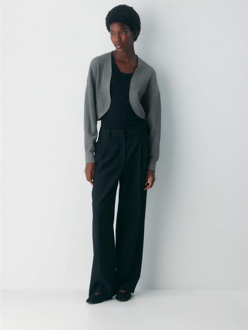 Babaton Grey Decision Shrug, size L