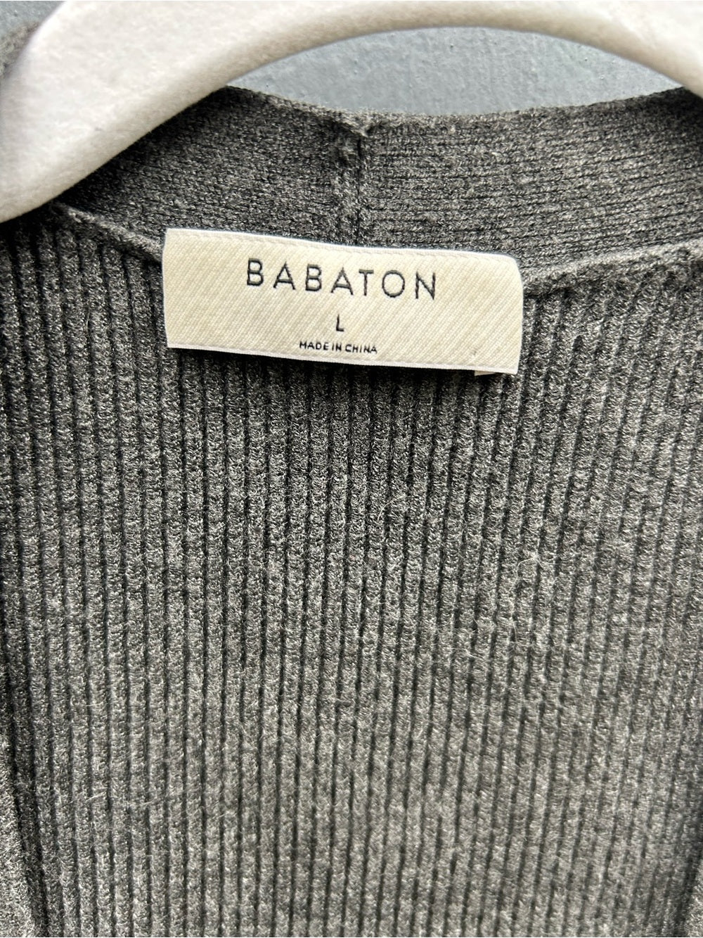 Babaton Grey Decision Shrug, size L