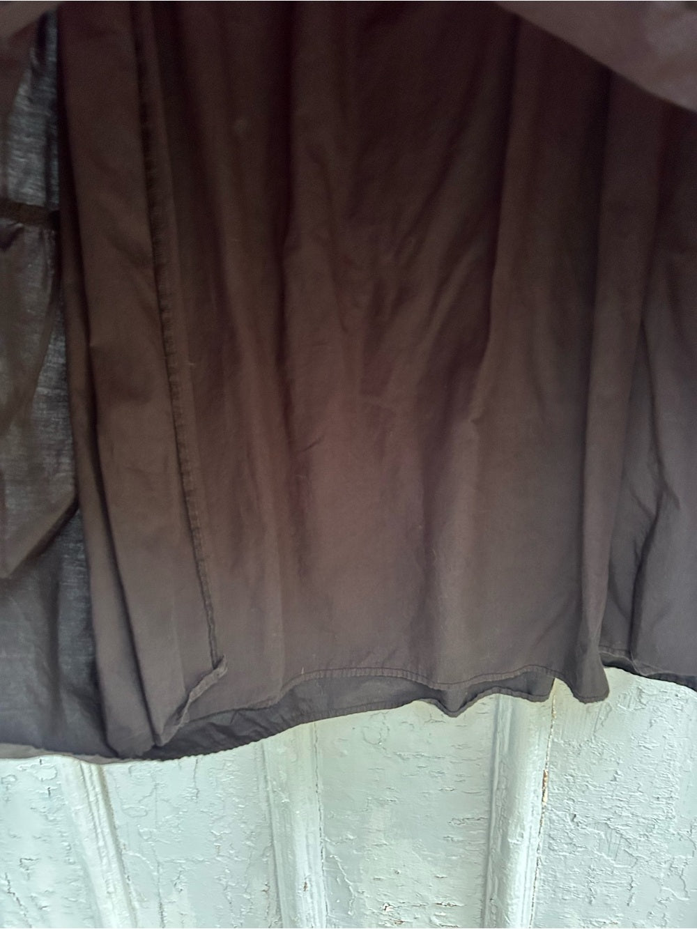 Sunday Best Black Tiered Martine Skirt, size Large