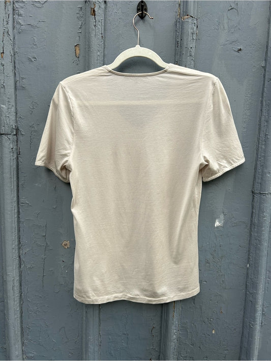 Ca Va Soi Bow front Tee, size Small