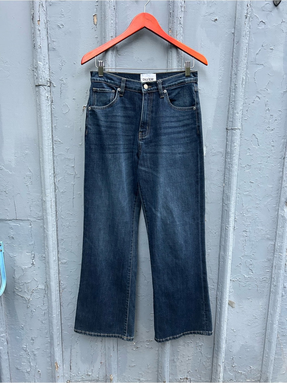 Du/er Mid-weight Wide Leg Jeans, size 29 x 30