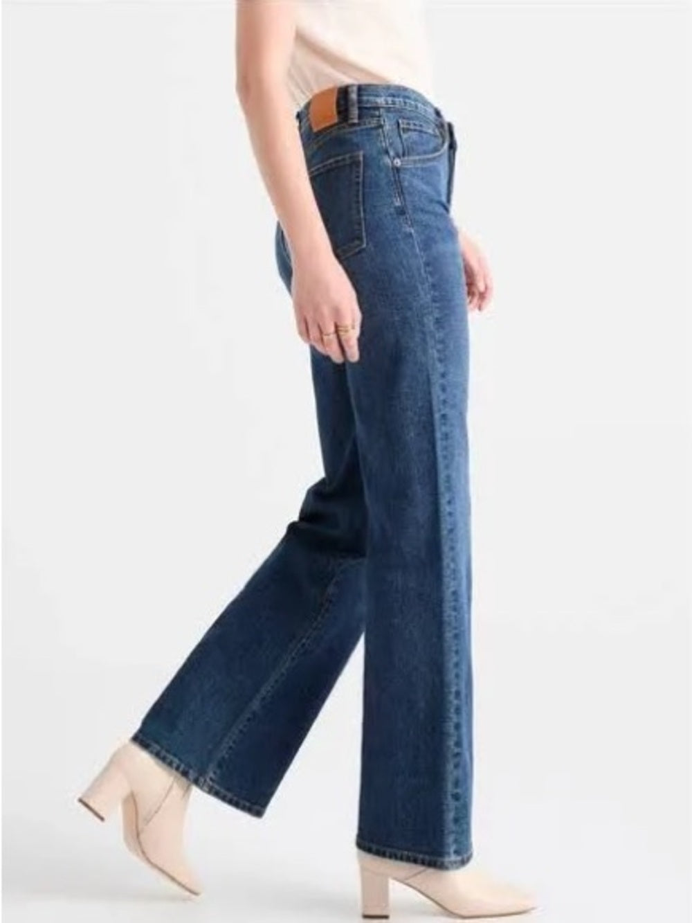 Du/er Mid-weight Wide Leg Jeans, size 29 x 30