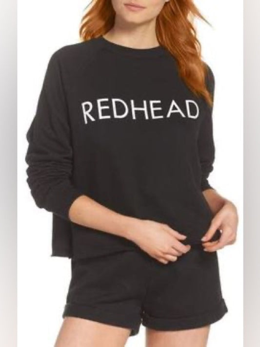 Brunette the Label Redhead Sweatshirt, size M/L