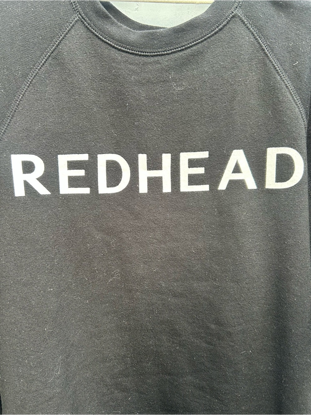 Brunette the Label Redhead Sweatshirt, size M/L