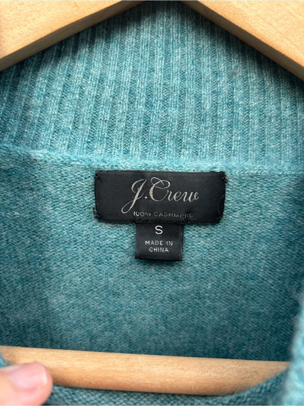 J Crew Cashmere Mock Turtleneck, Small