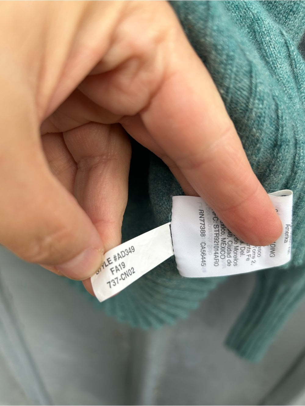 J Crew Cashmere Mock Turtleneck, Small