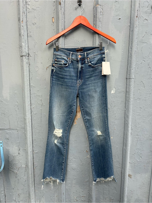 Mother the Insider Crop Step Fray, BNWT, size 26