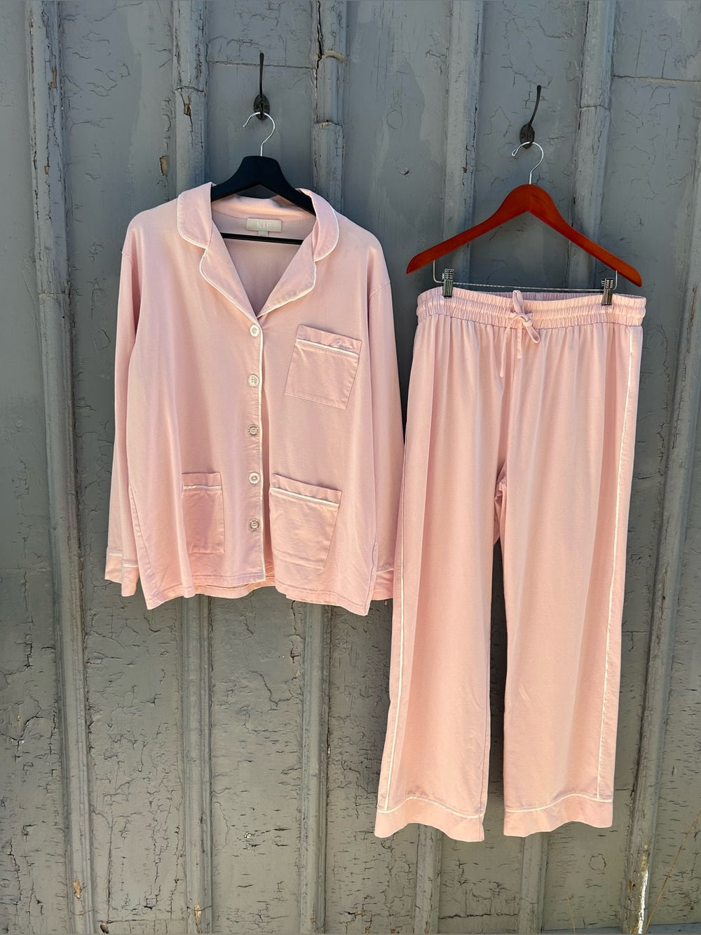 Kip Luxe Stretch Cotton Pajama Set, size XXL