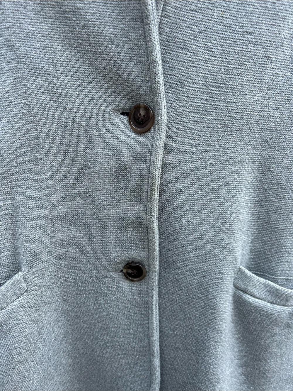 J Crew Grey Cotton Sweater Blazer, size XS