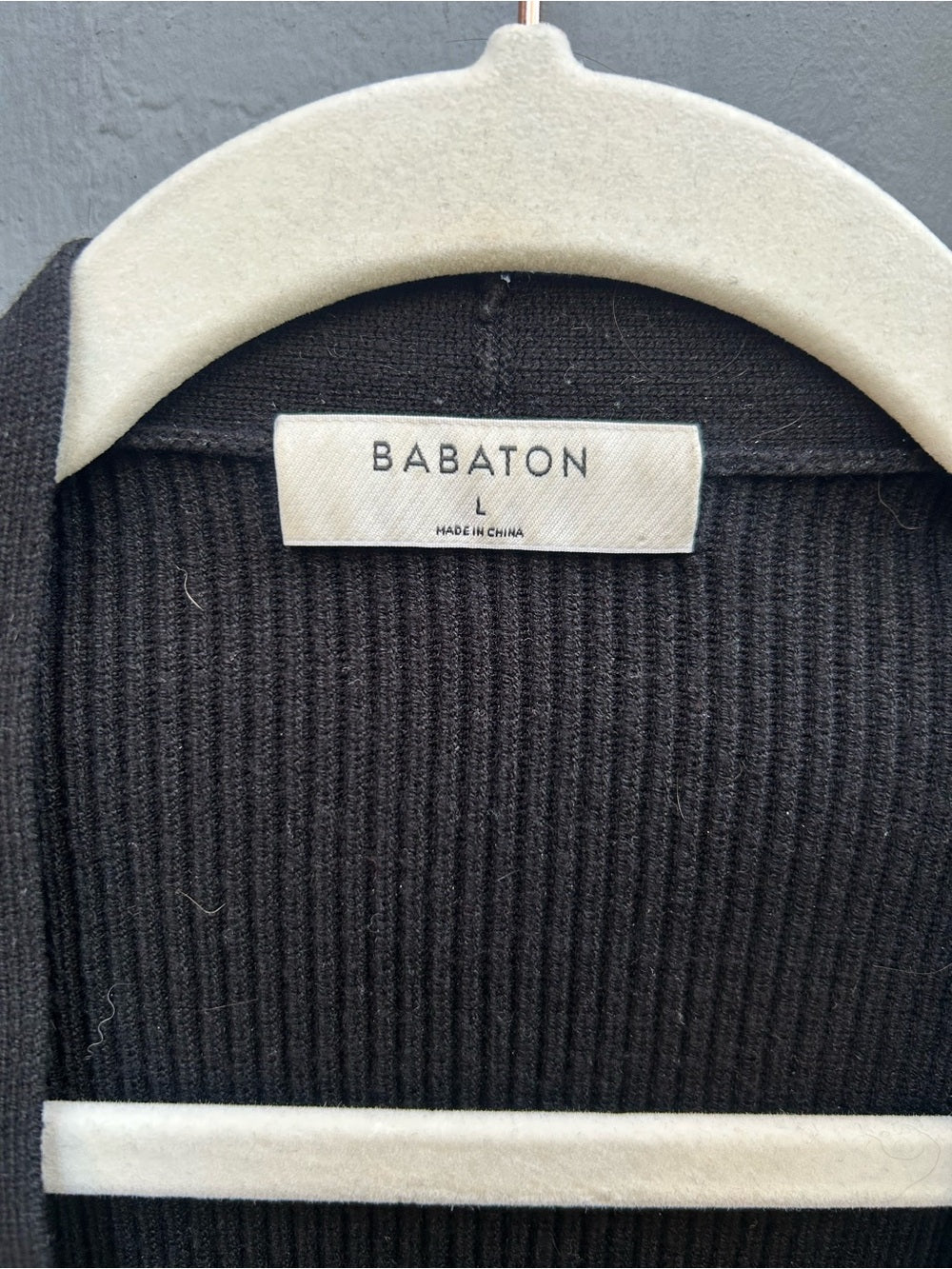 Babaton Black Decision Shrug, size L