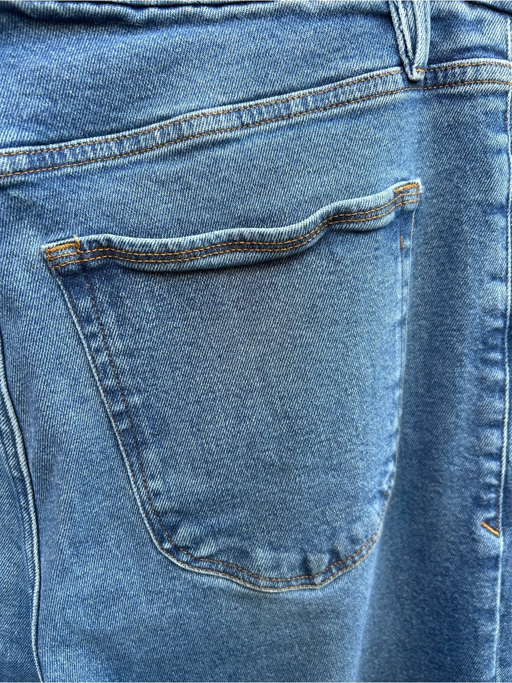Good American Good Waist Palazzo Jeans, size 16