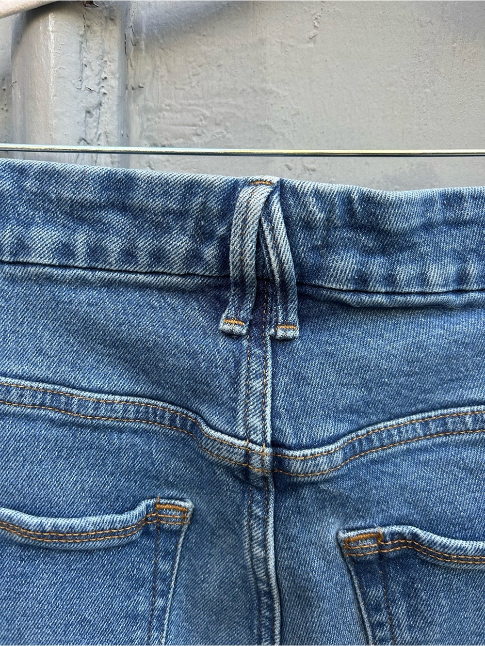 Good American Good Waist Palazzo Jeans, size 16