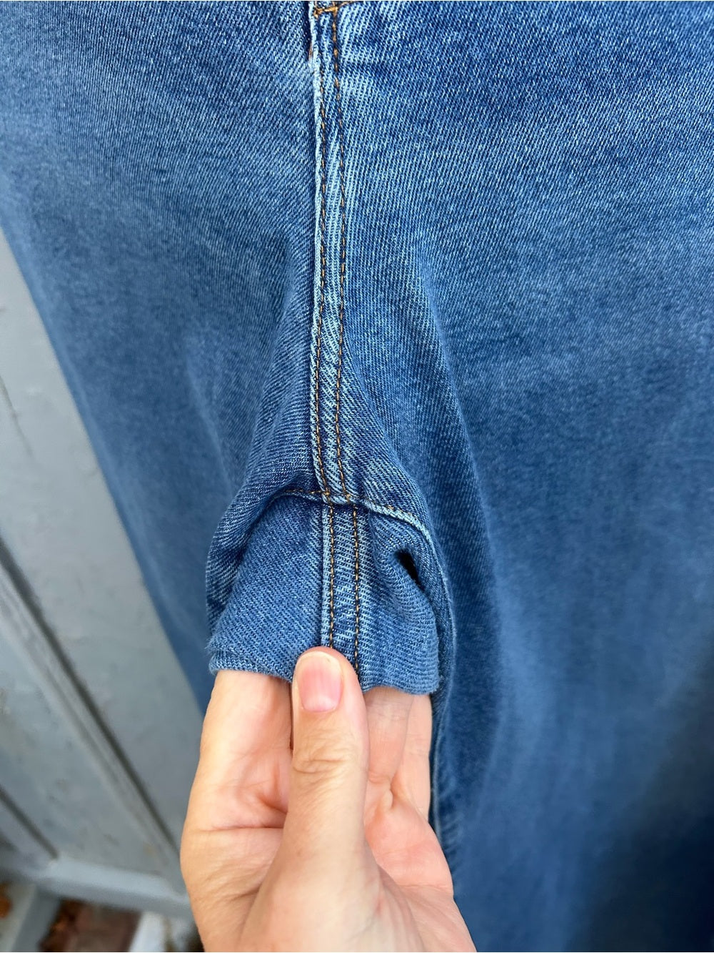 Good American Good Waist Palazzo Jeans, size 16