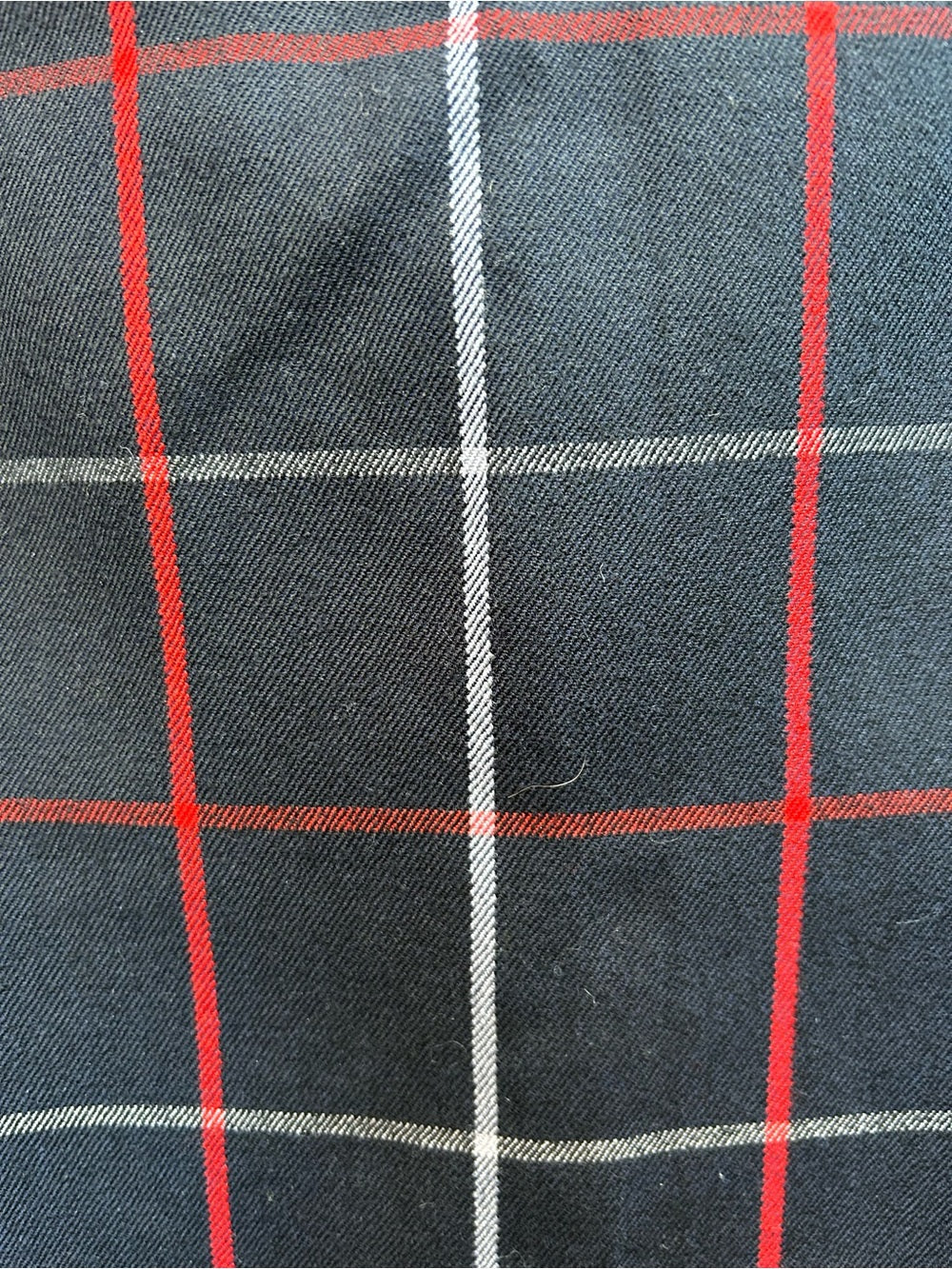 Burberrys vintage plaid wool kilt, Approx Size 6