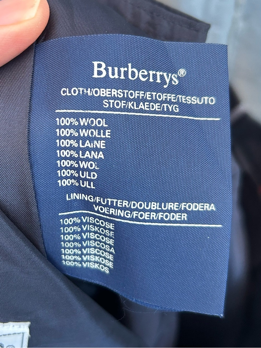 Burberrys vintage plaid wool kilt, Approx Size 6