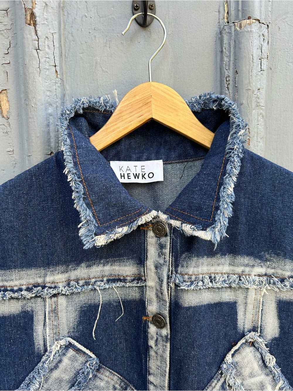 Kate Hewko Denim Tulle Dress, Approx S/M