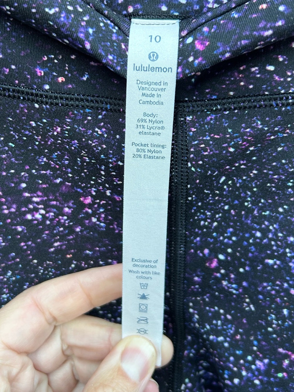 Lululemon Speed up crop, size 10