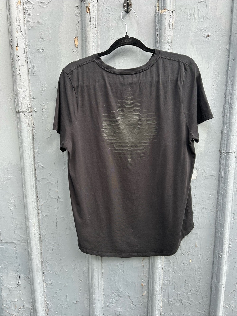 Lululemon Black “Team Can” Love Crew Tee, size 12