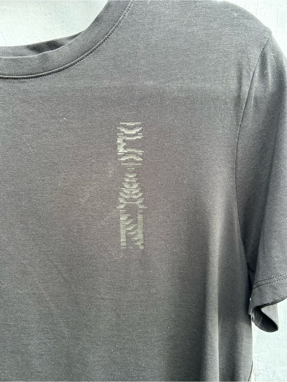Lululemon Black “Team Can” Love Crew Tee, size 12