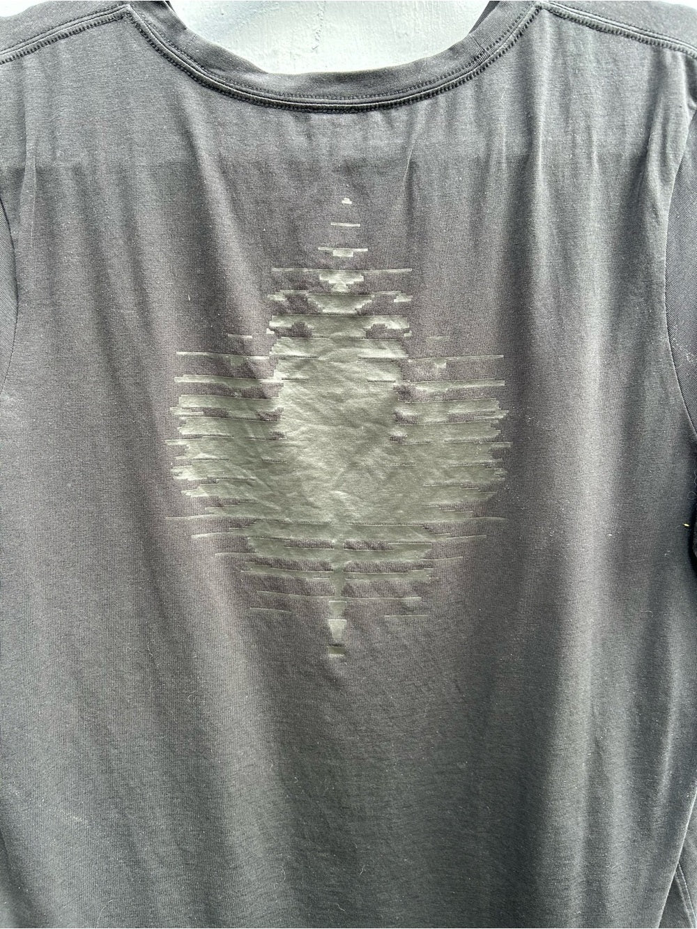 Lululemon Black “Team Can” Love Crew Tee, size 12