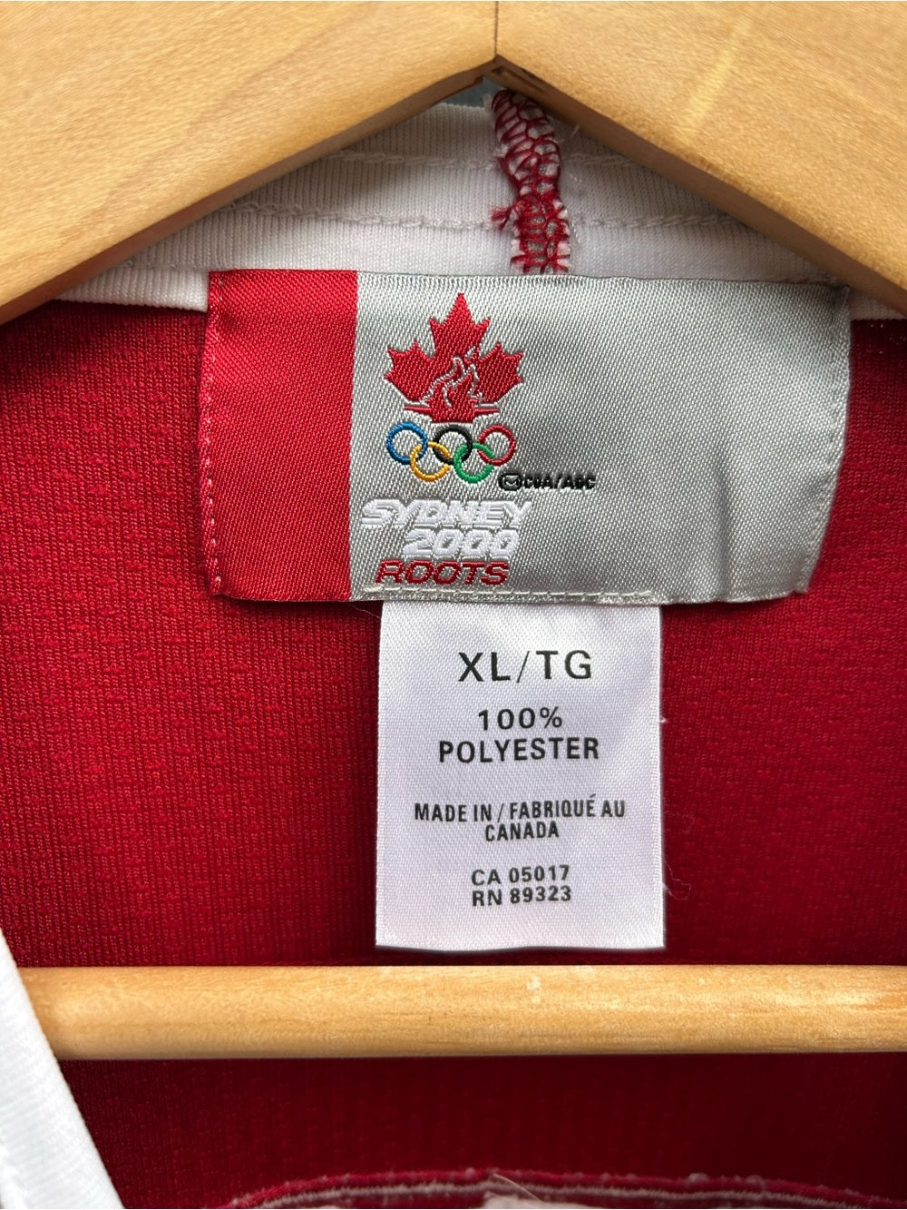 Roots 2000 Sydney Olympic Hockey Jersey, Size XL