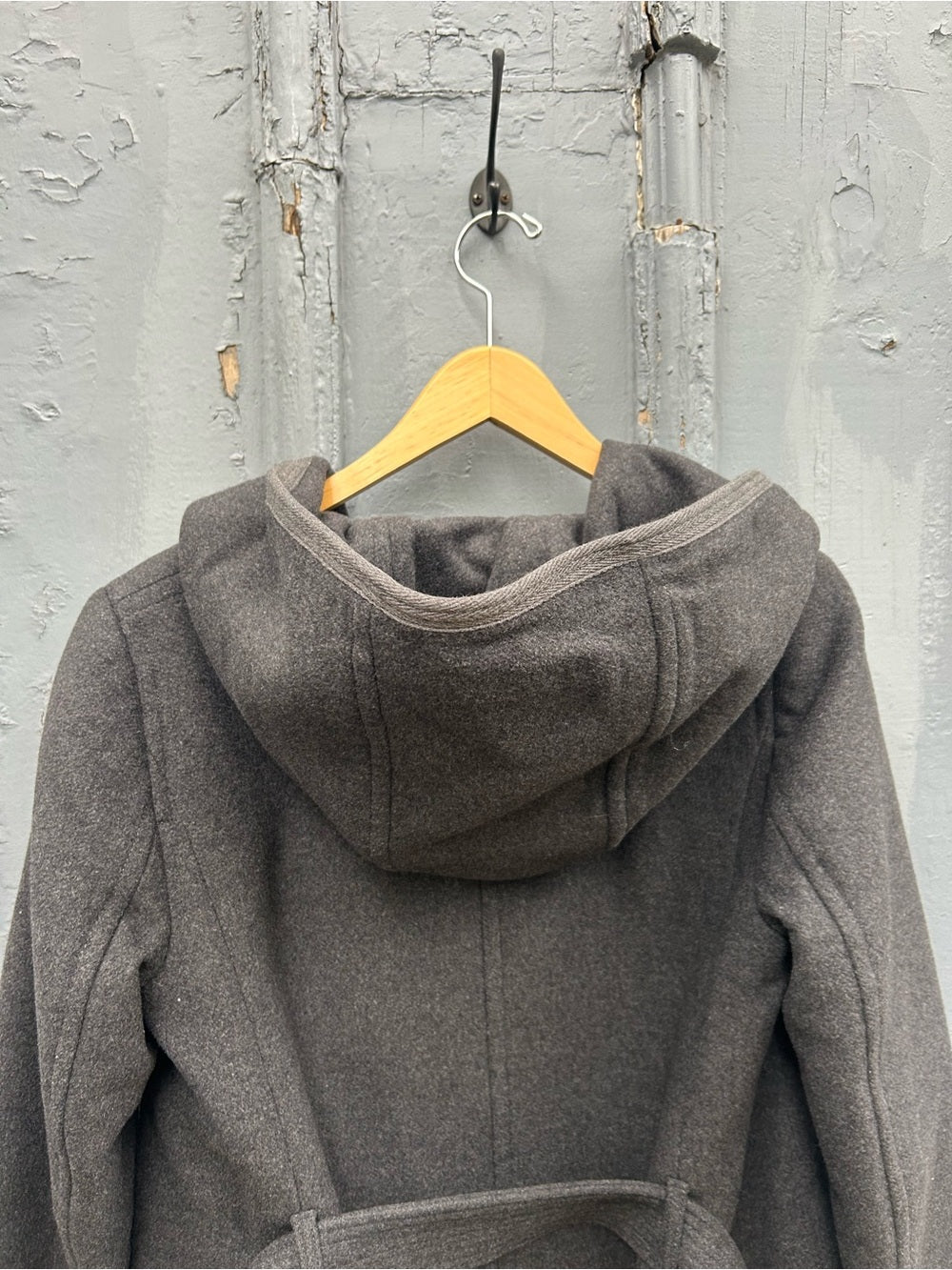 Wilfred Wool Cashmere Hooded Coat, size S