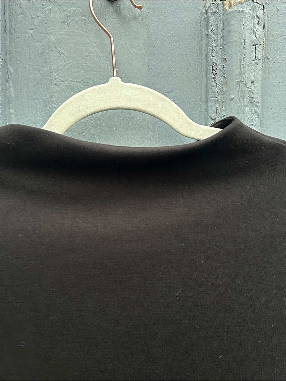 Garcia Black asymmetric zip sweatshirt, size L
