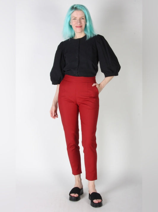 Birds of North America Red Current Term Pant, size 14