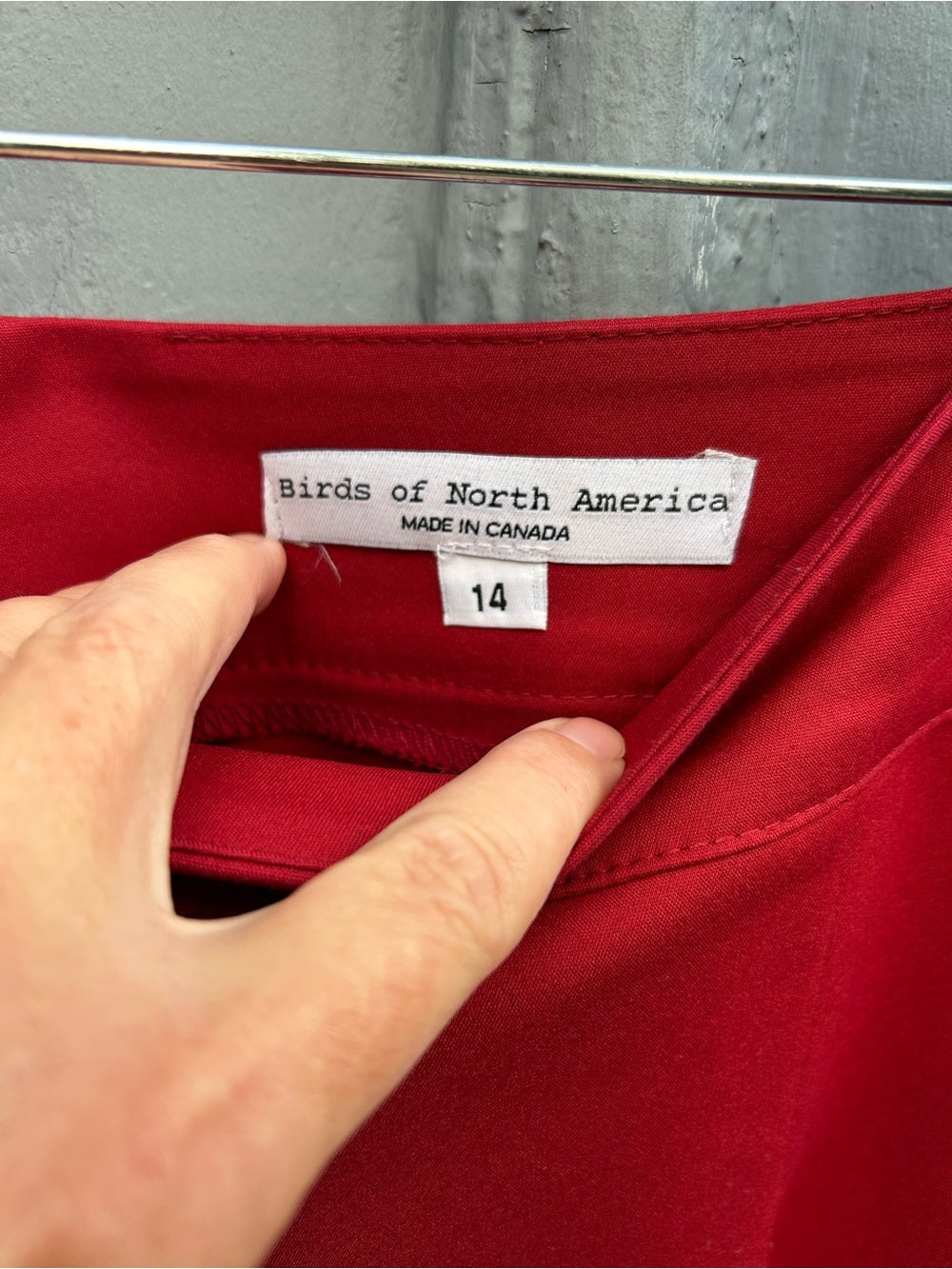Birds of North America Red Current Term Pant, size 14