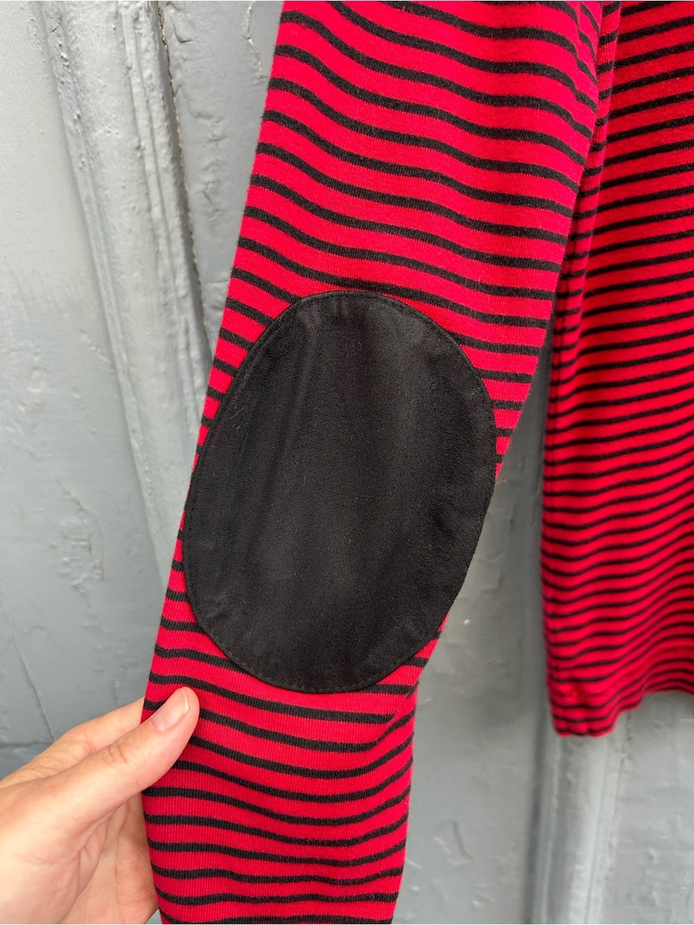 Ralph Lauren Jeans Red Striped long sleeve, size L
