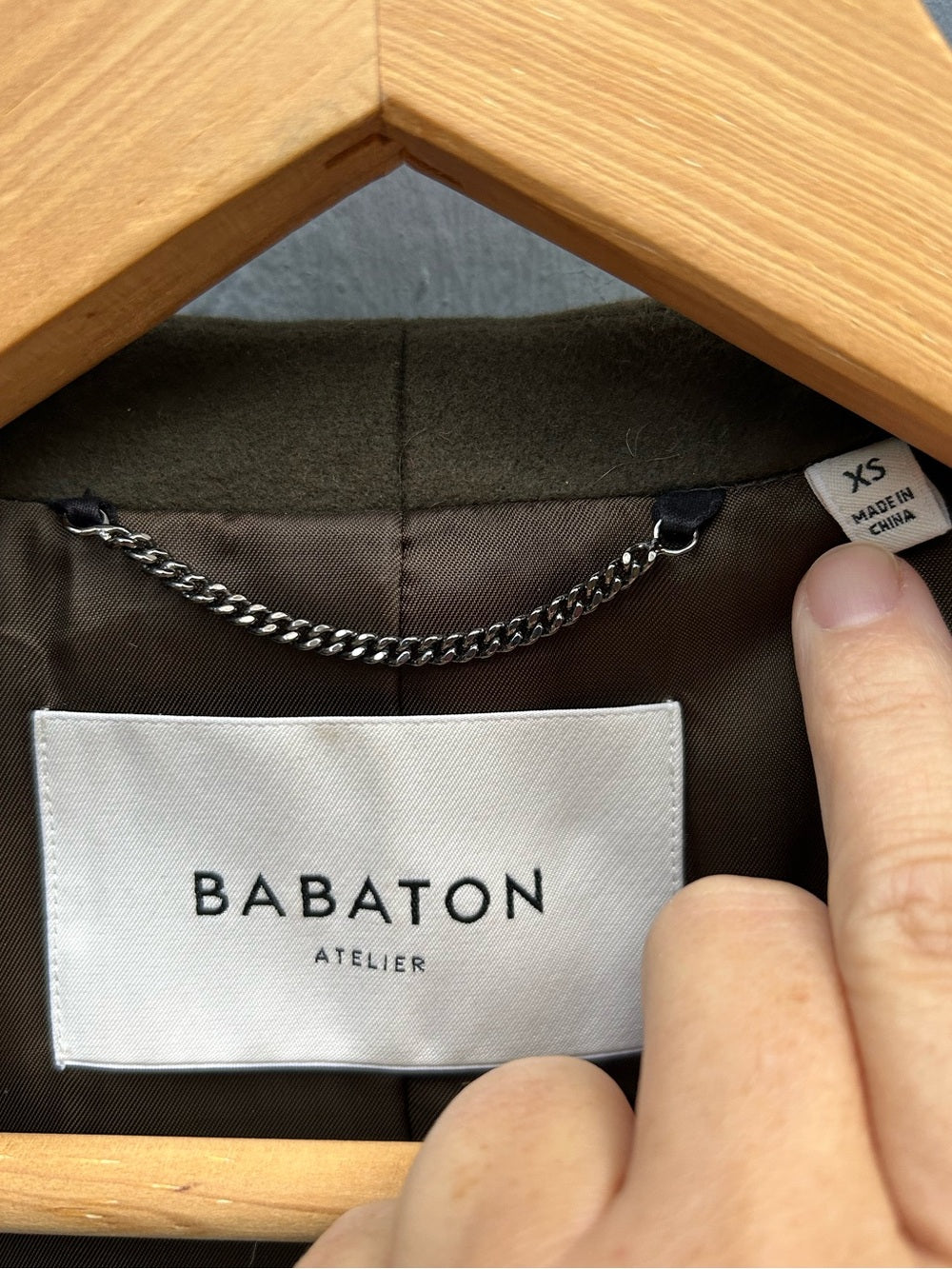 Babaton Wool Cashmere Spencer Jacket, size XS