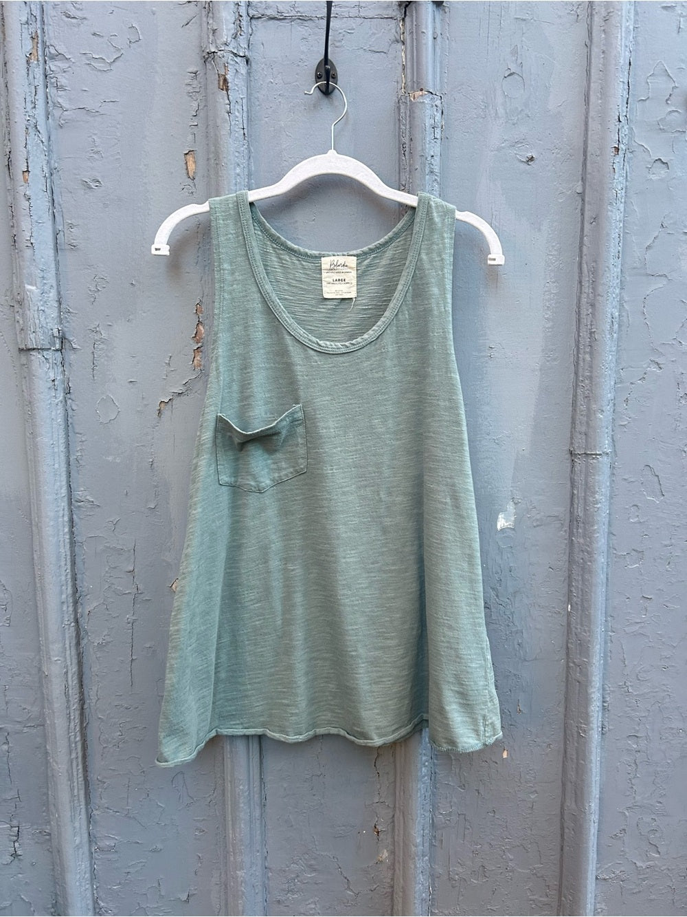 Blondie Apparel Sunset Slub tank, Large