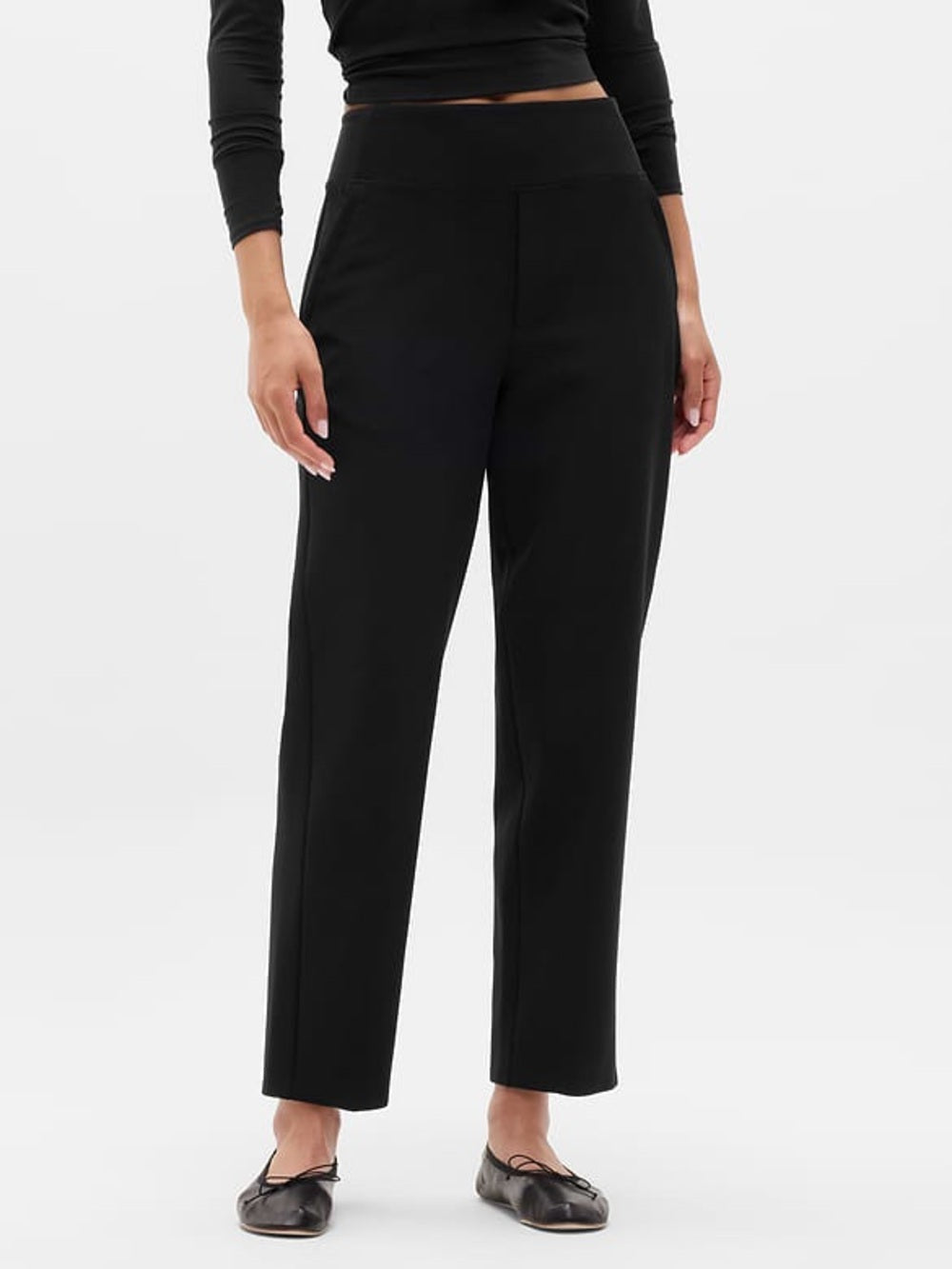 Athleta black Endless High Rise pants, size 8P