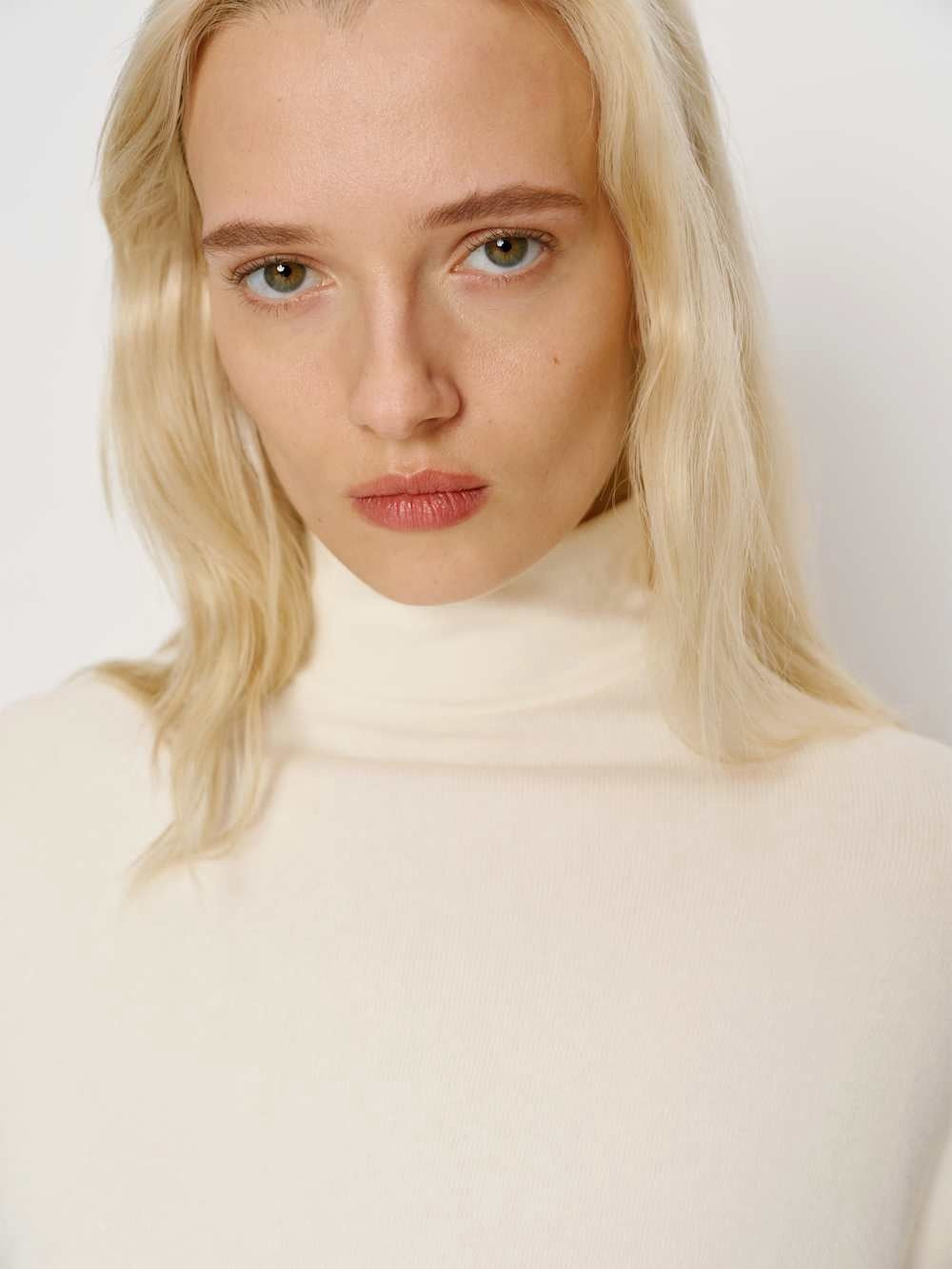 Reformation Leonie Cream Knit Top, size S
