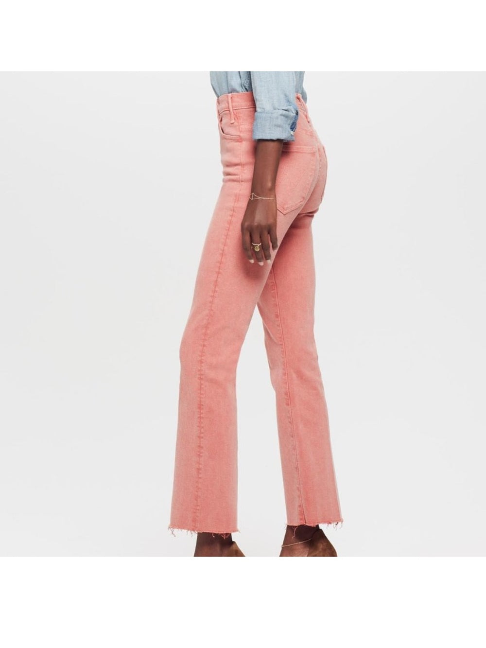 Mother the Hustler Ankle Fray Second Chance, size 30