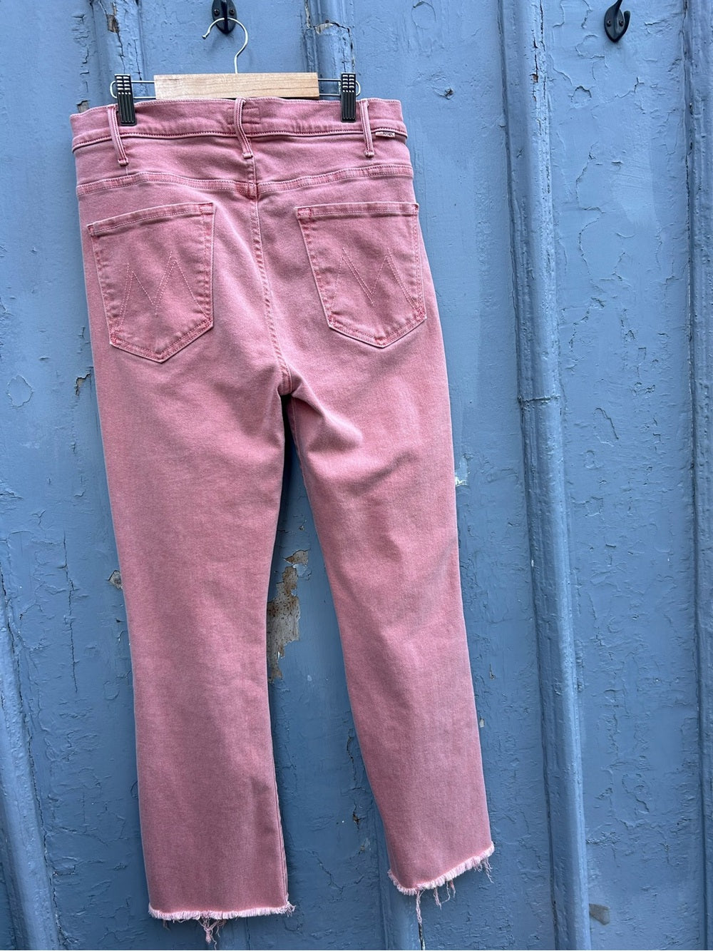 Mother the Hustler Ankle Fray Second Chance, size 30