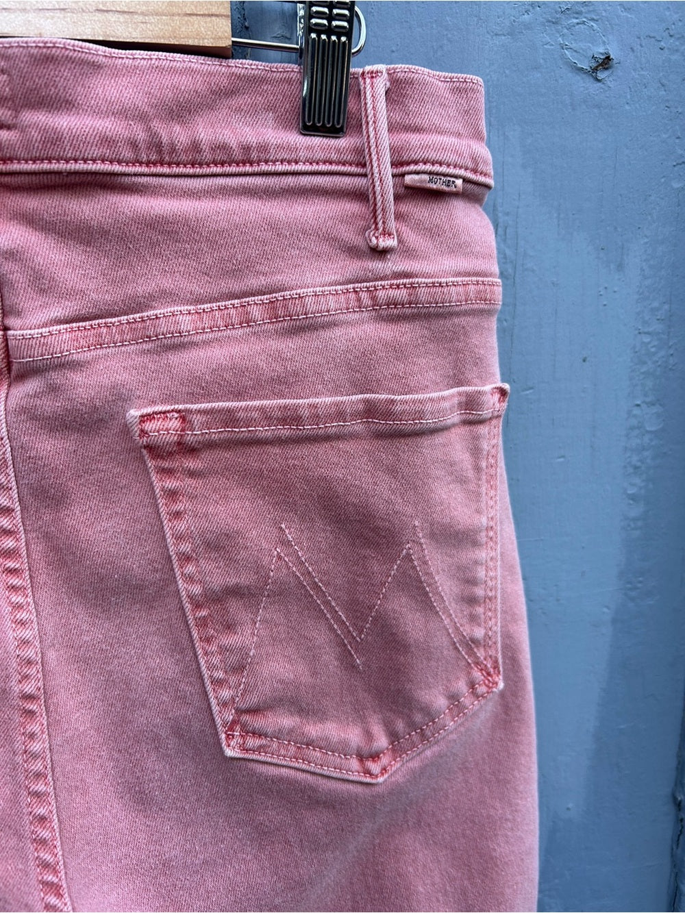 Mother the Hustler Ankle Fray Second Chance, size 30