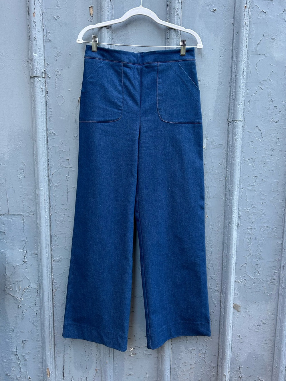 Meemoza (Warhol) Sailor Style denim pants, size M