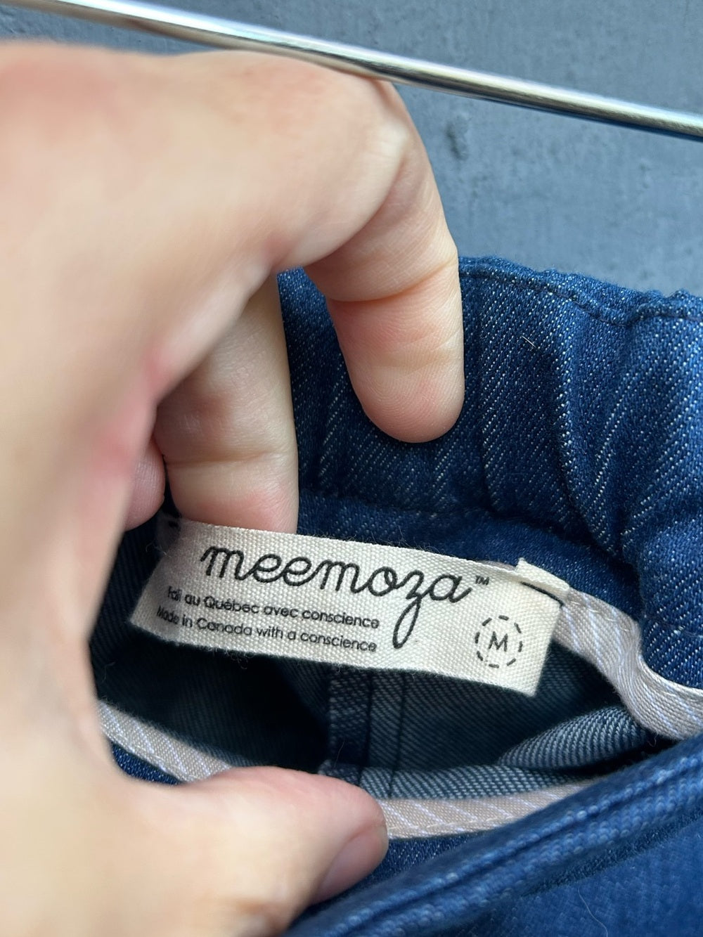 Meemoza (Warhol) Sailor Style denim pants, size M
