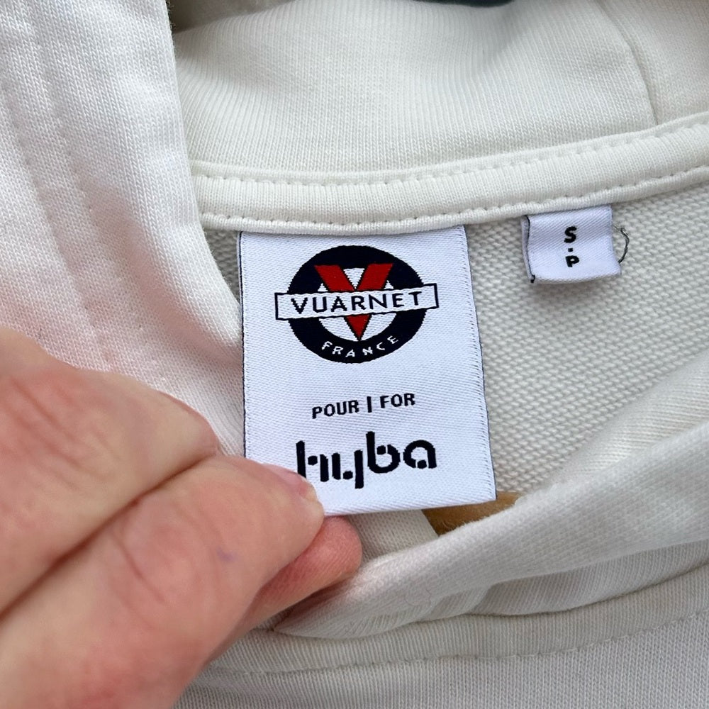 Vuarnet x Hyba White Hoodie, Small