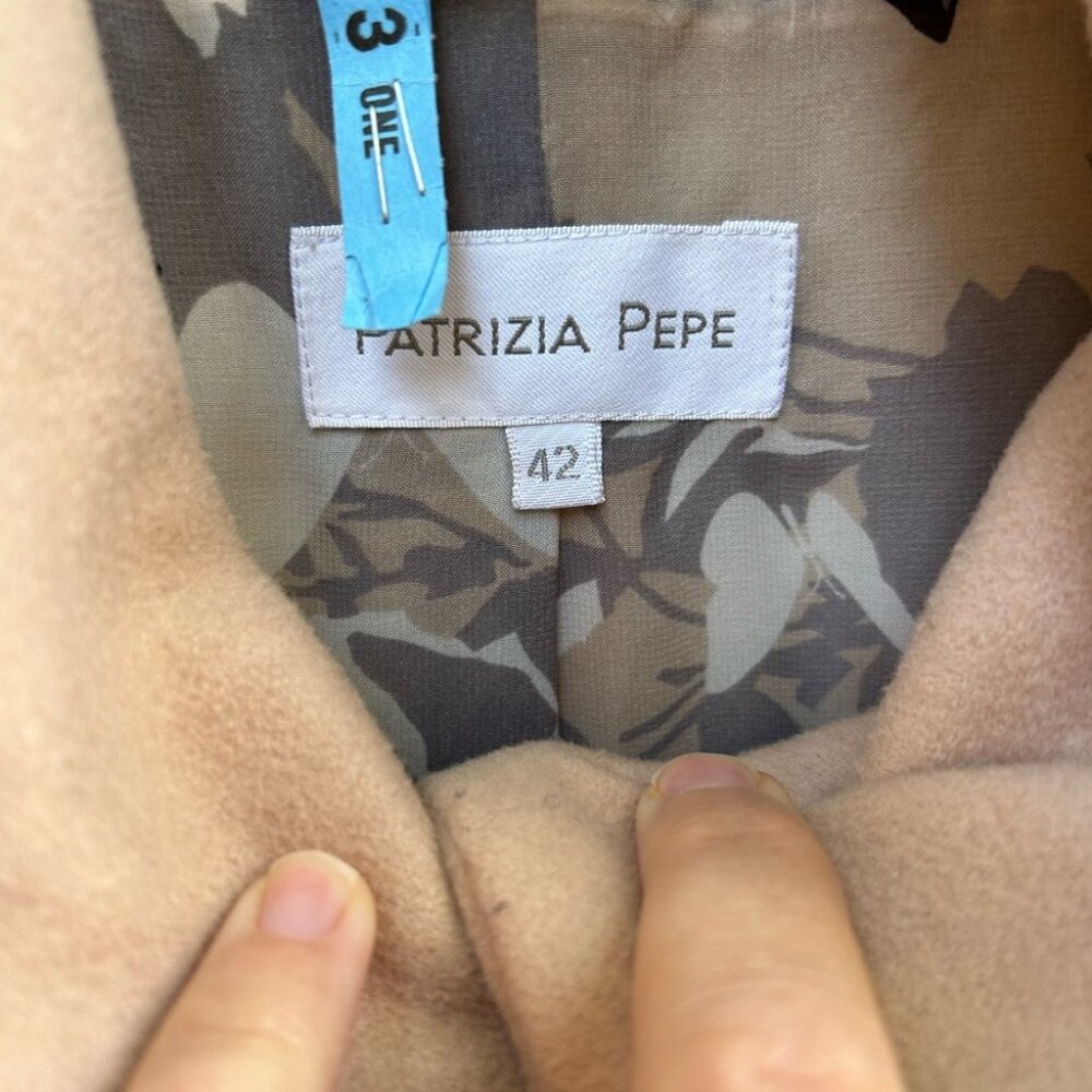 Patrizia Pepe Wool Cashmere coat, size 42 (US6)