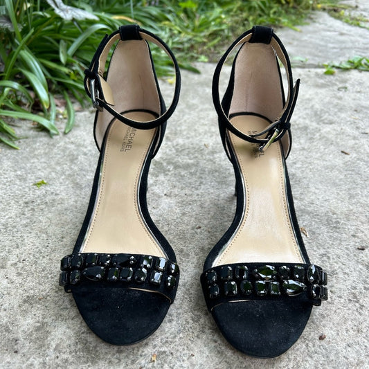 Michael Kors Dorothy Jewelled Sandals, size 8