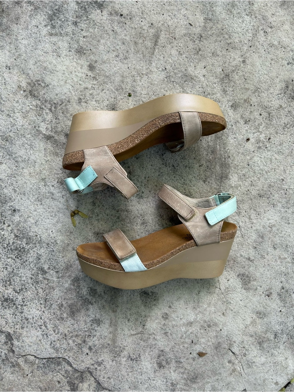 Naot Miracle Platform Sandals, size 40