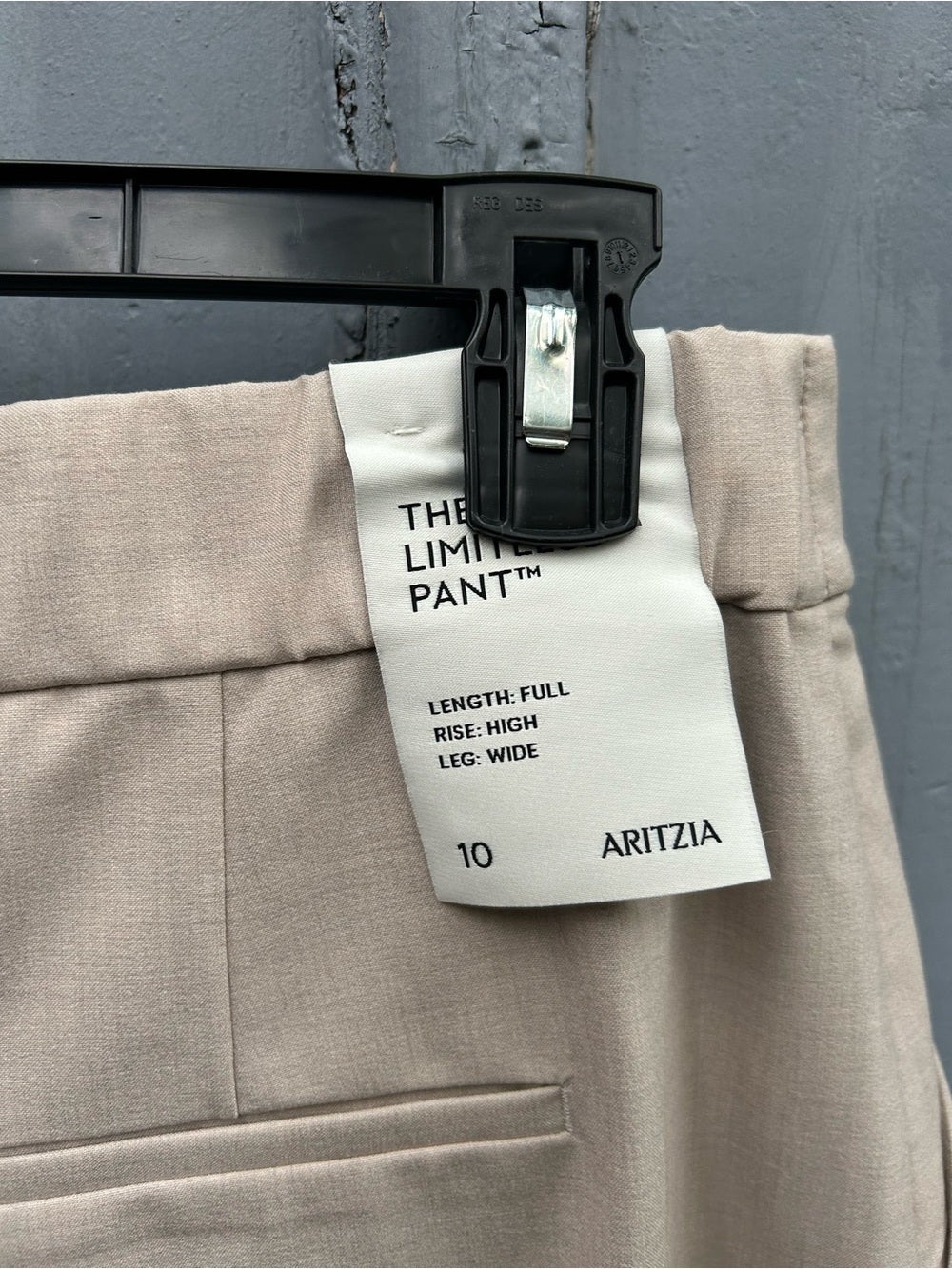 Babaton Heather Matte Pearl Limitless Trouser, BNWT, size 10