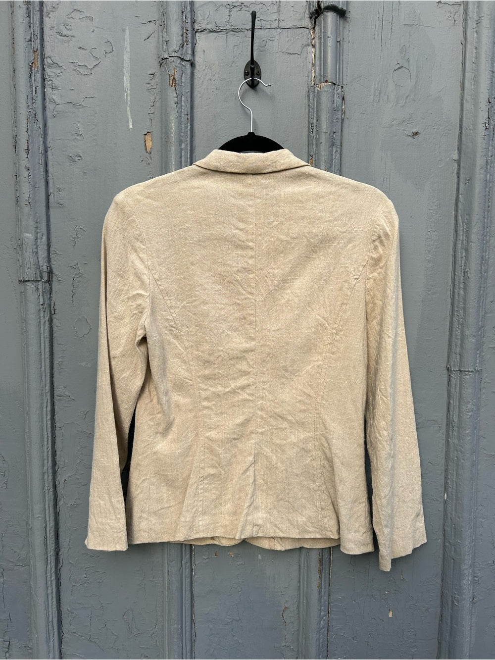 Vintage David Bitton Linen Blend Blazer, size 10 (fits like a M)
