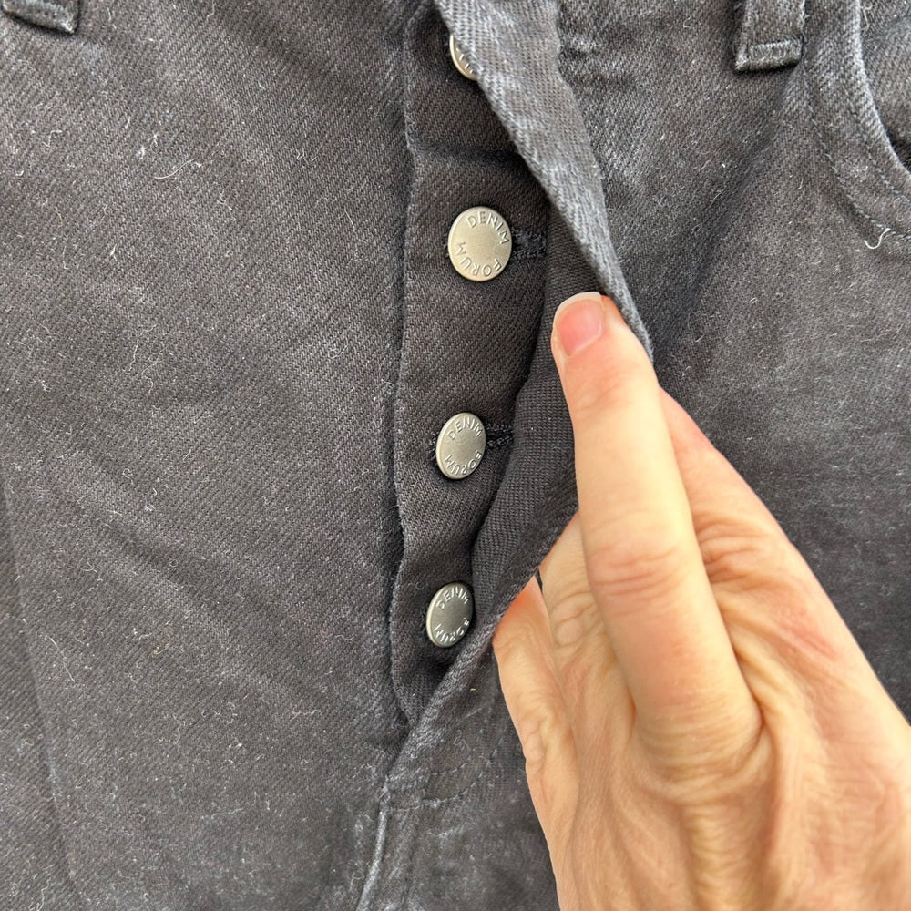 Denim Forum The Arlo Hi-Rise Straight 30L Jean, size 30
