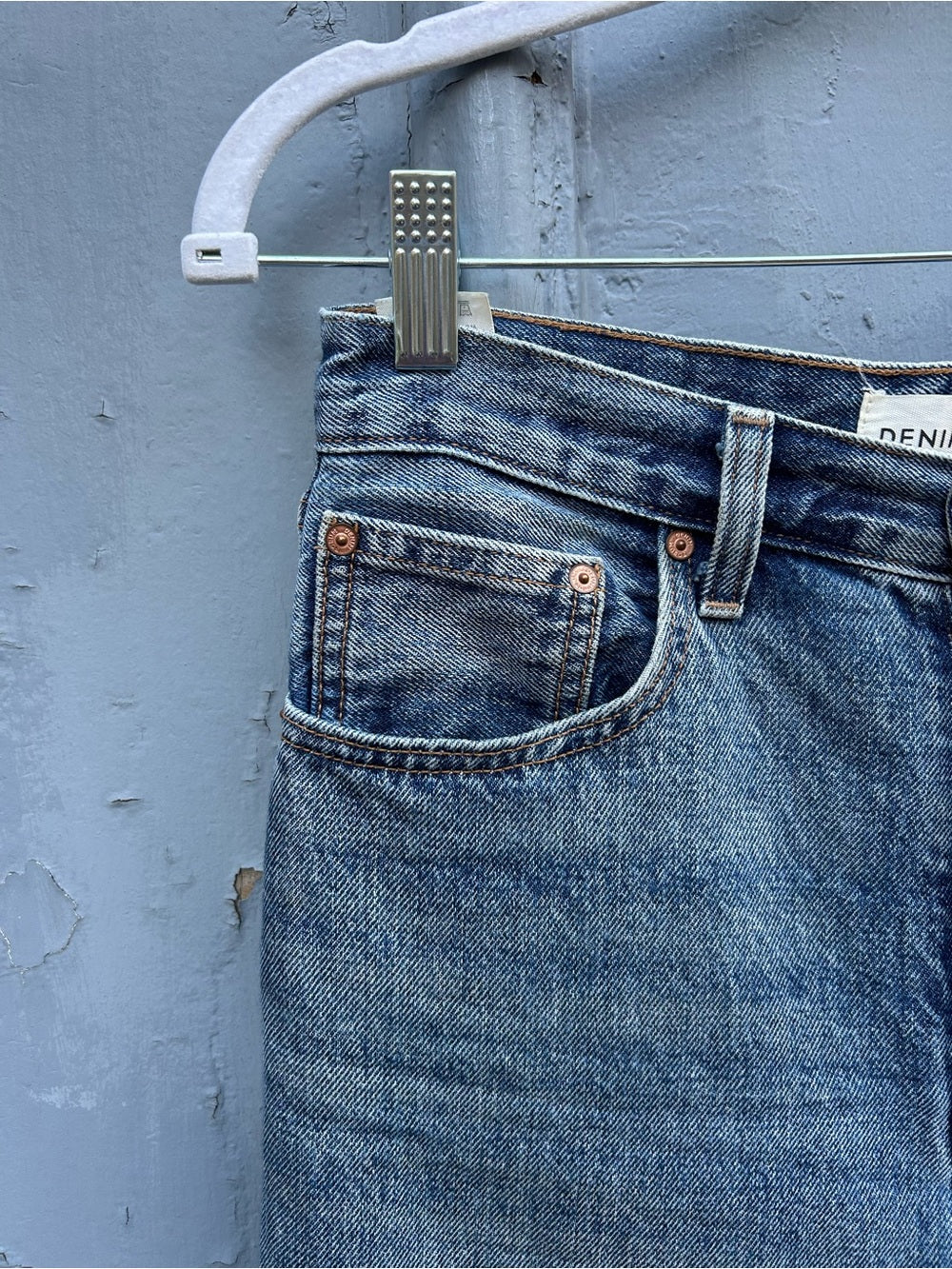 Denim Forum Joni High Rise Loose, size 25