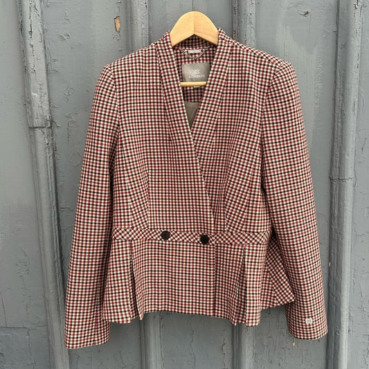 Soia & Kyo Houndstooth Jacket, size M